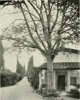 An illustration from Villas of Florence and Tuscany (1922)