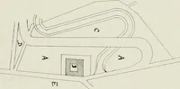 An illustration from Villas of Florence and Tuscany (1922)