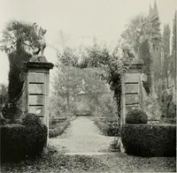 An illustration from Villas of Florence and Tuscany (1922)