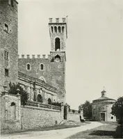 An illustration from Villas of Florence and Tuscany (1922)