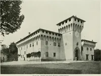 An illustration from Villas of Florence and Tuscany (1922)