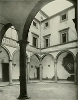 An illustration from Villas of Florence and Tuscany (1922)