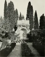 An illustration from Villas of Florence and Tuscany (1922)