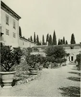 An illustration from Villas of Florence and Tuscany (1922)