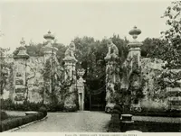 An illustration from Villas of Florence and Tuscany (1922)