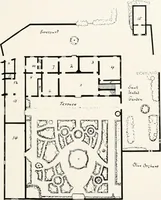 An illustration from Villas of Florence and Tuscany (1922)