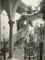 An illustration from Villas of Florence and Tuscany (1922)