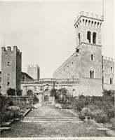 An illustration from Villas of Florence and Tuscany (1922)