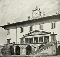 An illustration from Villas of Florence and Tuscany (1922)