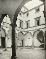 An illustration from Villas of Florence and Tuscany (1922)