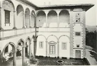 An illustration from Villas of Florence and Tuscany (1922)