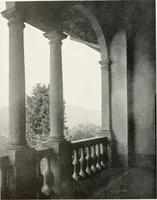 An illustration from Villas of Florence and Tuscany (1922)