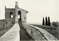 An illustration from Villas of Florence and Tuscany (1922)