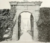 An illustration from Villas of Florence and Tuscany (1922)