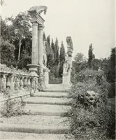 An illustration from Villas of Florence and Tuscany (1922)