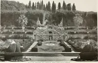 An illustration from Villas of Florence and Tuscany (1922)