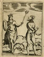 Picture 20 of 101 from Vincentii Chartarii Rhegiensis Imagines deorum, qui ab antiquis colebantur : unâ cum earum declaratione & historia in qua simulacra, ritus, caeremoniae magnaque ex parte veterum religio explicatur ... : hinc inde (1687), leaf 282