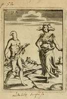 An illustration from Vincentii Chartarii Rhegiensis Imagines deorum, qui ab antiquis colebantur : unâ cum earum declaratione & historia in qua simulacra, ritus, caeremoniae magnaque ex parte veterum religio explicatur ... : hinc inde (1687)