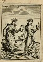 An illustration from Vincentii Chartarii Rhegiensis Imagines deorum, qui ab antiquis colebantur : unâ cum earum declaratione & historia in qua simulacra, ritus, caeremoniae magnaque ex parte veterum religio explicatur ... : hinc inde (1687)