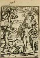 An illustration from Vincentii Chartarii Rhegiensis Imagines deorum, qui ab antiquis colebantur : unâ cum earum declaratione & historia in qua simulacra, ritus, caeremoniae magnaque ex parte veterum religio explicatur ... : hinc inde (1687)