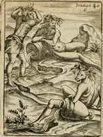 An illustration from Vincentii Chartarii Rhegiensis Imagines deorum, qui ab antiquis colebantur : unâ cum earum declaratione & historia in qua simulacra, ritus, caeremoniae magnaque ex parte veterum religio explicatur ... : hinc inde (1687)