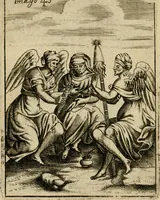 Picture 56 of 101 from Vincentii Chartarii Rhegiensis Imagines deorum, qui ab antiquis colebantur : unâ cum earum declaratione & historia in qua simulacra, ritus, caeremoniae magnaque ex parte veterum religio explicatur ... : hinc inde (1687), leaf 344