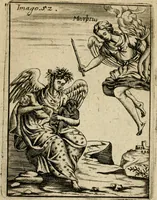 Picture 63 of 101 from Vincentii Chartarii Rhegiensis Imagines deorum, qui ab antiquis colebantur : unâ cum earum declaratione & historia in qua simulacra, ritus, caeremoniae magnaque ex parte veterum religio explicatur ... : hinc inde (1687), leaf 358