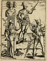 An illustration from Vincentii Chartarii Rhegiensis Imagines deorum, qui ab antiquis colebantur : unâ cum earum declaratione & historia in qua simulacra, ritus, caeremoniae magnaque ex parte veterum religio explicatur ... : hinc inde (1687)