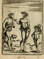 An illustration from Vincentii Chartarii Rhegiensis Imagines deorum, qui ab antiquis colebantur : unâ cum earum declaratione & historia in qua simulacra, ritus, caeremoniae magnaque ex parte veterum religio explicatur ... : hinc inde (1687)
