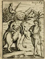 An illustration from Vincentii Chartarii Rhegiensis Imagines deorum, qui ab antiquis colebantur : unâ cum earum declaratione & historia in qua simulacra, ritus, caeremoniae magnaque ex parte veterum religio explicatur ... : hinc inde (1687)