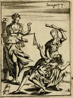 An illustration from Vincentii Chartarii Rhegiensis Imagines deorum, qui ab antiquis colebantur : unâ cum earum declaratione & historia in qua simulacra, ritus, caeremoniae magnaque ex parte veterum religio explicatur ... : hinc inde (1687)