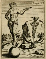 Picture 91 of 101 from Vincentii Chartarii Rhegiensis Imagines deorum, qui ab antiquis colebantur : unâ cum earum declaratione & historia in qua simulacra, ritus, caeremoniae magnaque ex parte veterum religio explicatur ... : hinc inde (1687), leaf 410