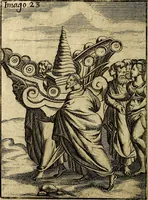 Picture 28 of 93 from Vincentii Chartarii Rhegiensis Imagines deorum : qui ab antiquis colebantur, unâ cum earum declaratione & historia in qua simulacra, ritus, cæremoniæ magnaque ex parte veterum religio explicatur, opus non solum antiquitatis amatoribus, sed & liberalium artium cultoribus, imò & concionatoribus valde utile & proficuum, hinc inde (1687), leaf 125