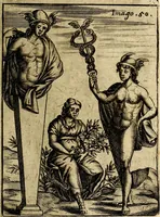 An illustration from Vincentii Chartarii Rhegiensis Imagines deorum : qui ab antiquis colebantur, unâ cum earum declaratione & historia in qua simulacra, ritus, cæremoniæ magnaque ex parte veterum religio explicatur, opus non solum antiquitatis amatoribus, sed & liberalium artium cultoribus, imò & concionatoribus valde utile & proficuum, hinc inde (1687)