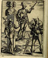 An illustration from Vincentii Chartarii Rhegiensis Imagines deorum : qui ab antiquis colebantur, unâ cum earum declaratione & historia in qua simulacra, ritus, cæremoniæ magnaque ex parte veterum religio explicatur, opus non solum antiquitatis amatoribus, sed & liberalium artium cultoribus, imò & concionatoribus valde utile & proficuum, hinc inde (1687)
