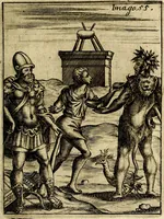 Picture 59 of 93 from Vincentii Chartarii Rhegiensis Imagines deorum : qui ab antiquis colebantur, unâ cum earum declaratione & historia in qua simulacra, ritus, cæremoniæ magnaque ex parte veterum religio explicatur, opus non solum antiquitatis amatoribus, sed & liberalium artium cultoribus, imò & concionatoribus valde utile & proficuum, hinc inde (1687), leaf 248
