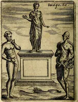 Picture 64 of 93 from Vincentii Chartarii Rhegiensis Imagines deorum : qui ab antiquis colebantur, unâ cum earum declaratione & historia in qua simulacra, ritus, cæremoniæ magnaque ex parte veterum religio explicatur, opus non solum antiquitatis amatoribus, sed & liberalium artium cultoribus, imò & concionatoribus valde utile & proficuum, hinc inde (1687), leaf 269