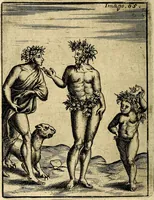Picture 69 of 93 from Vincentii Chartarii Rhegiensis Imagines deorum : qui ab antiquis colebantur, unâ cum earum declaratione & historia in qua simulacra, ritus, cæremoniæ magnaque ex parte veterum religio explicatur, opus non solum antiquitatis amatoribus, sed & liberalium artium cultoribus, imò & concionatoribus valde utile & proficuum, hinc inde (1687), leaf 293