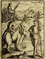 Picture 73 of 93 from Vincentii Chartarii Rhegiensis Imagines deorum : qui ab antiquis colebantur, unâ cum earum declaratione & historia in qua simulacra, ritus, cæremoniæ magnaque ex parte veterum religio explicatur, opus non solum antiquitatis amatoribus, sed & liberalium artium cultoribus, imò & concionatoribus valde utile & proficuum, hinc inde (1687), leaf 304