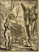 Picture 6 of 93 from Vincentii Chartarii Rhegiensis Imagines deorum : qui ab antiquis colebantur, unâ cum earum declaratione & historia in qua simulacra, ritus, cæremoniæ magnaque ex parte veterum religio explicatur, opus non solum antiquitatis amatoribus, sed & liberalium artium cultoribus, imò & concionatoribus valde utile & proficuum, hinc inde (1687), leaf 31