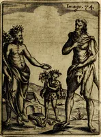 An illustration from Vincentii Chartarii Rhegiensis Imagines deorum : qui ab antiquis colebantur, unâ cum earum declaratione & historia in qua simulacra, ritus, cæremoniæ magnaque ex parte veterum religio explicatur, opus non solum antiquitatis amatoribus, sed & liberalium artium cultoribus, imò & concionatoribus valde utile & proficuum, hinc inde (1687)