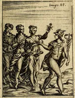 Picture 93 of 93 from Vincentii Chartarii Rhegiensis Imagines deorum : qui ab antiquis colebantur, unâ cum earum declaratione & historia in qua simulacra, ritus, cæremoniæ magnaque ex parte veterum religio explicatur, opus non solum antiquitatis amatoribus, sed & liberalium artium cultoribus, imò & concionatoribus valde utile & proficuum, hinc inde (1687), leaf 382