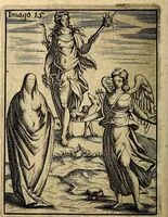 Picture 20 of 93 from Vincentii Chartarii Rhegiensis Imagines deorum : qui ab antiquis colebantur, unâ cum earum declaratione & historia in qua simulacra, ritus, cæremoniæ magnaque ex parte veterum religio explicatur, opus non solum antiquitatis amatoribus, sed & liberalium artium cultoribus, imò & concionatoribus valde utile & proficuum, hinc inde (1687), leaf 83