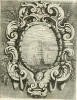 An illustration from Innocentia vindicata : in qua gravissimis argumentis ex S. Thoma petitis ostenditur, angelicum doctorem pro immaculato conceptu Deiparae sensisse & scripsisse ... (1698)