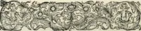An illustration from Innocentia vindicata : in qua gravissimis argumentis ex S. Thoma petitis ostenditur, angelicum doctorem pro immaculato conceptu Deiparae sensisse & scripsisse ... (1698)