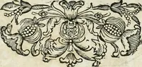 An illustration from Innocentia vindicata : in qua gravissimis argumentis ex S. Thoma petitis ostenditur, angelicum doctorem pro immaculato conceptu Deiparae sensisse & scripsisse ... (1698)