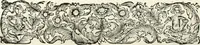 An illustration from Innocentia vindicata : in qua gravissimis argumentis ex S. Thoma petitis ostenditur, angelicum doctorem pro immaculato conceptu Deiparae sensisse & scripsisse ... (1698)