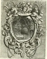 An illustration from Innocentia vindicata : in qua gravissimis argumentis ex S. Thoma petitis ostenditur, angelicum doctorem pro immaculato conceptu Deiparae sensisse & scripsisse ... (1698)