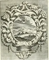 An illustration from Innocentia vindicata : in qua gravissimis argumentis ex S. Thoma petitis ostenditur, angelicum doctorem pro immaculato conceptu Deiparae sensisse & scripsisse ... (1698)