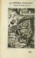 Picture 10 of 23 from Vinea Domini : cum breui descriptione sacramentor[um] et Paradisi, Limbi, Purgatorij, atq[ue] Inferni, à cathechismo catholicis q[ue] patribus excerpta (1588), leaf 38